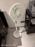 美的（Midea）【幸运草安睡1S】一级能效直流变频声控电风扇家用遥控卧室静音落地扇台式桌面抗菌大风力转页扇 实拍图