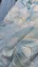 博洋家纺床上用品四件套纯棉被套床单100%棉套件全棉被罩1.8米床清和月蓝 实拍图
