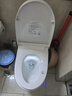 九牧（JOMOO）轻智能马桶无水压限制脚感翻盖翻圈免触无棱易洁抗菌坐便器SQ8640 无水压脚感翻盖翻圈  400mm 坑距【390以上选择】 实拍图