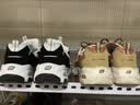 斯凯奇（Skechers）女鞋夏季小白鞋蕾丝休闲运动熊猫鞋黑色增高厚底老爹鞋 黑色/白色/BKW 38 尺码偏大，建议选小半码 实拍图