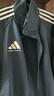 阿迪达斯（adidas）外套男女春季跑步运动立领拉链夹克外套运动服 黑/金 L 实拍图