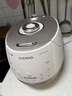 福库（CUCKOO）小白贝电饭煲 家用韩国原装进口电饭锅IH电磁加热多功能预约定时智能语音高压力自动洗涤不粘锅 小白贝 5L 实拍图