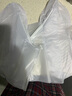 雨鞋套防水防滑下雨天加厚耐磨脚套雨靴拉链水鞋套男防雨鞋子套女 米白色 XXL（建议42-43码） 实拍图