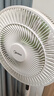 美的（Midea）【幸运草安睡1S】一级能效直流变频声控电风扇家用遥控卧室静音落地扇台式桌面抗菌大风力转页扇 实拍图