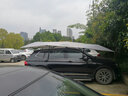 百羽全自动遮阳挡汽车遮阳伞全车罩车棚遥控半罩夏季防晒隔热车篷车伞 2023款藏青全自动4.8PLUS 实拍图