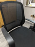 得力（deli）KF252网布弓形椅会议椅 靠背椅 人体工学职员电脑椅 企业集采 黑 实拍图