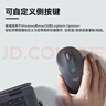 罗技（Logitech）MK650无线蓝牙键鼠套装 商务办公键鼠套装 办公鼠标键盘 静音鼠标 全尺寸设计 优选系列 黑灰色 实拍图