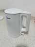 美的（Midea）电热水壶家用烧水壶泡茶0涂层食品级304不锈钢自动断电双层防烫全钢无缝1.5L大容量 MK-HJ1566 实拍图