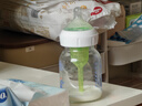 布朗博士防胀气奶瓶新生儿专用(0-3月玻璃150ml+3-6月PPSU270ml)萌兔金龙 实拍图