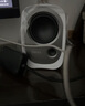 漫步者（EDIFIER）R12U 外观时尚 音质纯正 入门级微型2.0桌面音响 笔记本音箱 电脑音箱 白色 实拍图