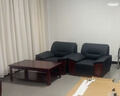 隆旭办公沙发茶几组合办公室简约会客接待商务沙发  西皮3+1+1+长茶几 实拍图