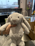 Jellycat害羞乳白色邦尼兔动物毛绒玩偶安抚玩偶娃娃送礼生日礼物 害羞银色邦尼兔 Medium 实拍图