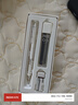 得力（deli）0.5mm/HB双按动自动铅笔活动铅(1笔20芯) 防摔笔尖守护学生文具考试绘图签字 SH316-05 实拍图