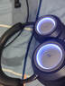 漫步者花再Halo Space 头戴式无线蓝牙耳机 主动降噪 2.4G有线蓝牙三模 游戏桌搭 适用苹果华为小米 破界黑 实拍图
