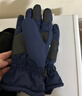 目丸保暖手套男女户外冬天骑行防寒风加绒厚触屏女防水冬季棉滑雪手套 1#黑色 深度暖手套-男款 实拍图