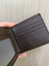 七匹狼（SEPTWOLVES）男士钱包短款真皮牛皮钱夹加厚大容量男式软皮皮夹送男友老公爸爸 送专柜礼盒 啡色 3A94054B-1 实拍图