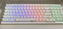 RK98 机械键盘有线键盘游戏键盘100键98配列RGB背光电脑键盘热插拔键线分离白色茶轴 实拍图