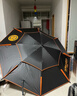 SIMAGO喜曼多钓鱼伞遮阳伞防暴雨防紫外线防晒防风万向钓伞 黑胶伞1.8米 实拍图