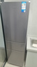 美的112L两门冰箱小冰箱灰色双温客厅小型迷你家用租房节能低音BCD-112CM 浅灰色 实拍图