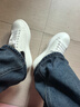 H8小白鞋2026新款春季百搭莆田鞋子情侣男女内增高厚底休闲运动板鞋 白色-黑皮尾（礼盒装） 36 女码 实拍图