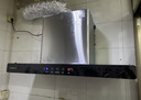 康宝抽油烟机【免费安装】家用欧式顶吸抽烟机大吸力爆炒风量 小型油烟机小尺寸自清洗T8 变频款25m³（不锈钢） 实拍图