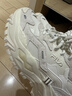 FILA FUSION斐乐女鞋BIANCO老爹鞋季硬糖鞋休闲鞋厚底运动鞋女 棉花糖/银-MM 38.5 实拍图