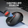 联想（Lenovo）无线蓝牙双模充电鼠标  便携办公鼠标人体工学设计 适用台式机一体机笔记本平板 M28黑色 实拍图