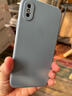 KEKLLE适用苹果X云感硅胶手机壳 iPhone x保护套 新升级全包云感硅胶保护套肤感防摔超薄软壳 薰衣草灰 实拍图
