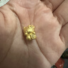 周生生HelloKitty黄金转运珠三丽鸥家族足金mini版少女心组合单颗 招财福猫92618C 实拍图