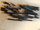 晨光（M&G）文具G-5按动中性笔芯0.5替芯签字笔芯学生速干子弹头水笔芯办公用品1008/K35/S01适用 黑色60支/盒 实拍图