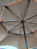 SIMAGO喜曼多钓鱼伞遮阳伞防暴雨防紫外线防晒防风万向钓伞 黑胶伞2.4米 实拍图