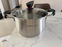 苏泊尔SUPOR小红圈304不锈钢汤锅22cm复底加厚炖锅电磁炉通用ST22Z1 实拍图