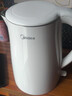 美的（Midea）电热水壶烧水壶1.7L304不锈钢0涂层双层隔热自动断电1500W养生冲奶泡茶 MK-SH17M130 实拍图