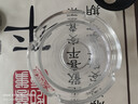 TaTanice 玻璃烟灰缸 轻奢防风烟缸带盖防尘烟灰缸办公室书房个性装饰摆件 实拍图