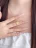 唯一（Winy）999纯银项链女款2026新款四叶草吊坠生日礼物送女友老婆银首饰 星烁四叶项链 实拍图