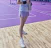 尤尼克斯（YONEX）羽毛球服运动健身跑步吸汗速干女款运动短裤2201526BCR紫水晶M 实拍图