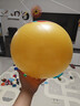 费雪（Fisher-Price）儿童玩具球宝宝小皮球拍拍球38cm(黄色含打气筒)生日礼物礼品 实拍图