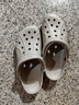 卡骆驰（CROCS）贝雅洞洞鞋男鞋女鞋轻便耐磨一脚蹬拖鞋休闲鞋百搭花园鞋|10126 卵石色-2V3 44 (280mm) 实拍图