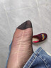 浪莎丝袜女短袜春夏薄款5A抑菌对耐磨水晶丝透明中筒肉色袜子黑色20 实拍图