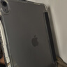 【追剧必备】2025新款ipadair7保护壳透明11代保护套5Pro带笔槽3Y苹果平板防弯摔全包轻薄亚克力 【深空黑】Y型三角结构/稳固支撑/带笔槽 iPad Air4/Air5（10.9英寸） 实拍图