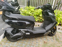 九号（Ninebot）电动摩托车M5 100 高阶电摩革新者 铅酸电摩【门店自提】 幻影银/莹夜黑/光子橙 实拍图