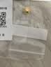 中国黄金（CHINA GOLD）足金六字真言转运珠3D硬金福字手链男女DIY串珠金钱珠送生日礼物 【京速达】10mm金钱珠 约0.8g 实拍图