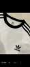 adidas情侣休闲纯棉上衣圆领短袖T恤男女夏季阿迪达斯官方轻运动   米白   XL 实拍图