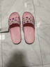 维布伦（VEBLEN）防滑拖鞋女外穿夏季印花室内居家软底凉拖鞋厚底浴室洗澡凉拖女款 69222草莓水晶粉 38-39 实拍图