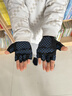 耐力克斯（NAILEKESI N）儿童半指手套运动单杠护掌防滑健身骑行引体向上男女孩劳保护手套 实拍图