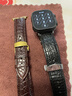 宝灿鳄鱼皮表带男女通用超薄圆纹手表链真皮适用天梭浪琴阿玛尼美度等 土豪金蝴蝶扣-鳄鱼皮棕色 20mm 实拍图