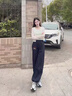 回力（Warrior）工装长裤女2026夏季新款潮流宽松高腰显瘦阔腿裤休闲双褶伞兵裤子 实拍图