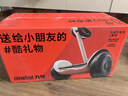 九号（Ninebot）电动平衡车代步电动车腿控智能礼物双轮腿控体感L6白色定制礼盒款 实拍图