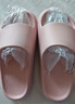 朴西香蕉船凉拖鞋女士浴室不易滑居家室内四季情侣拖鞋男 浅粉 35-36 实拍图