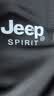 JEEP SPIRIT吉普运动裤男春秋季休闲裤中青年纯色宽松长裤 黑色直筒 XL 实拍图